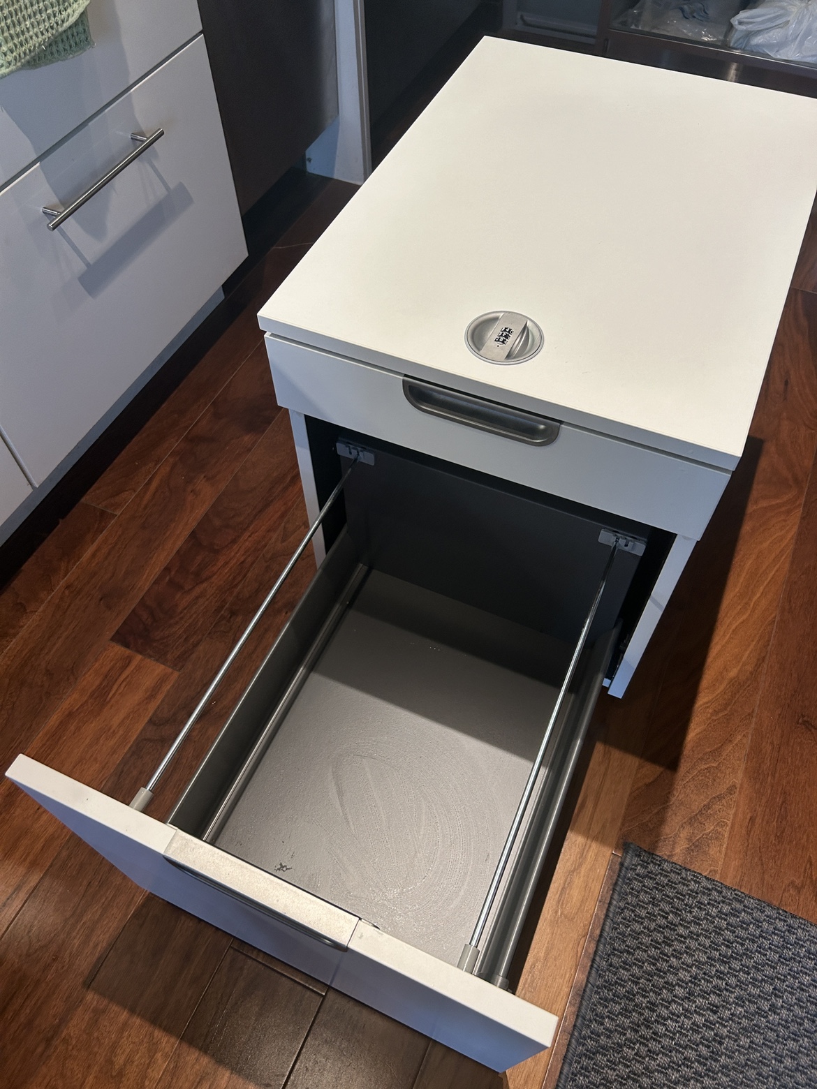 White IKEA GALANT used file storage cabinet - photo 2