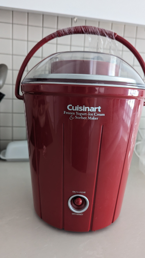 Cuisinart Frozen Yogurt Ice Cream & Sorbet Maker