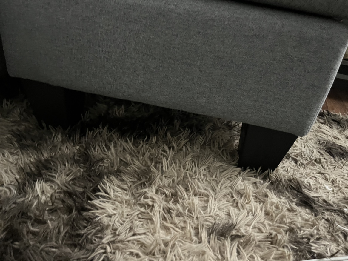 L shape reversible sofa with cup holders - photo 4