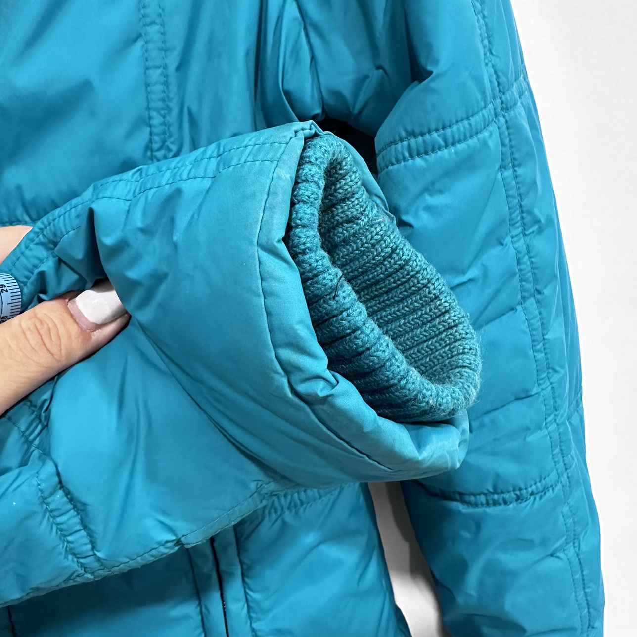 Guess teal coloured jacket image indicator(6)