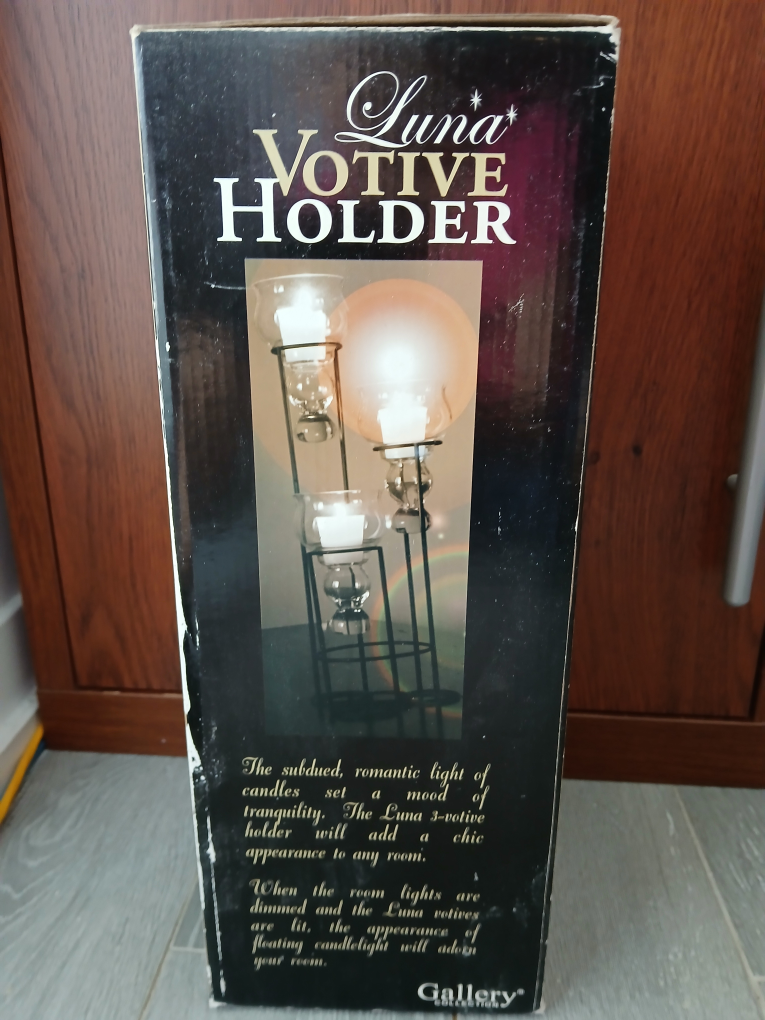 🆕️Votive (candle) Holder available. 15" tall. Non-negotiable. image indicator(2)