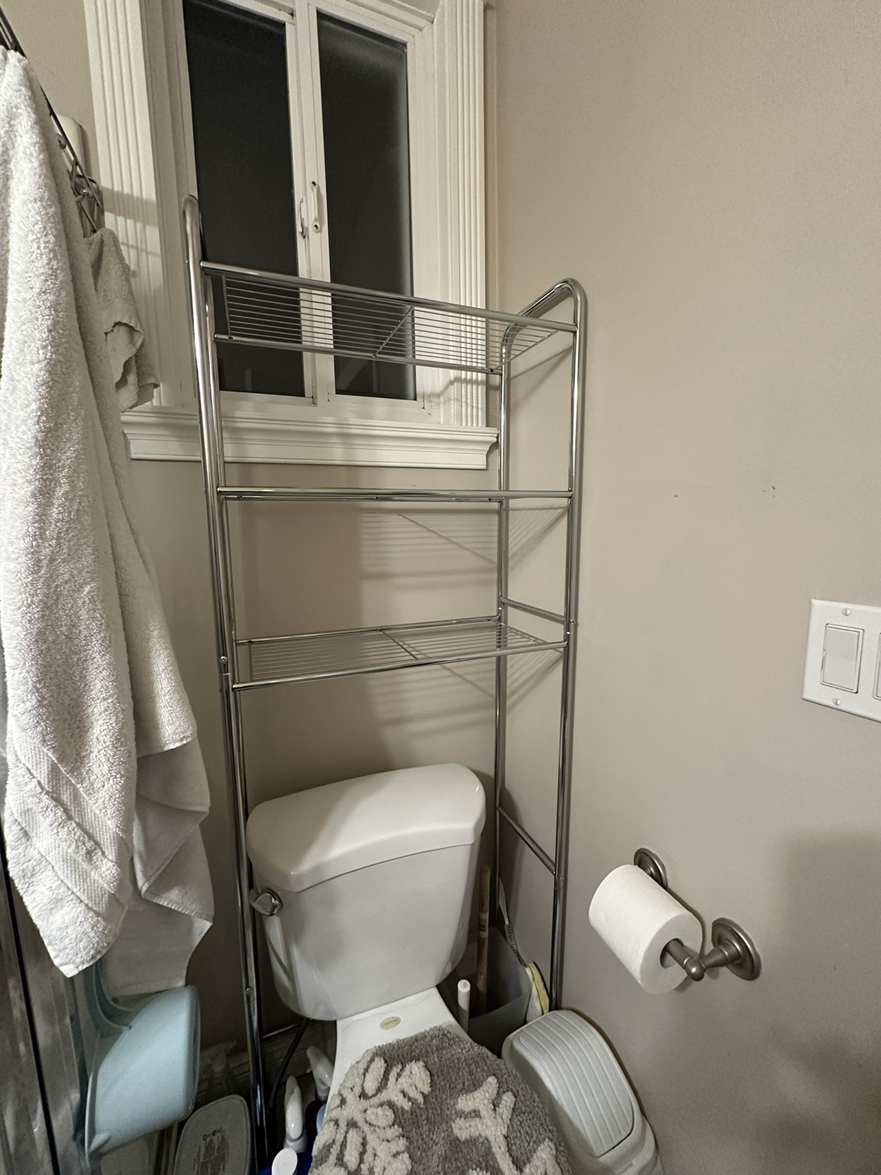 Over-The-Toilet Bathroom Storage Shelf - photo 2