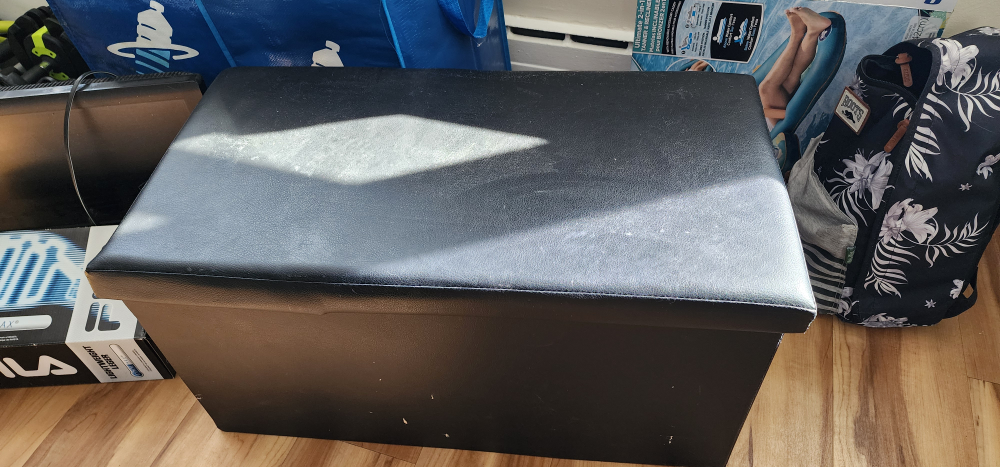 storage foot stool