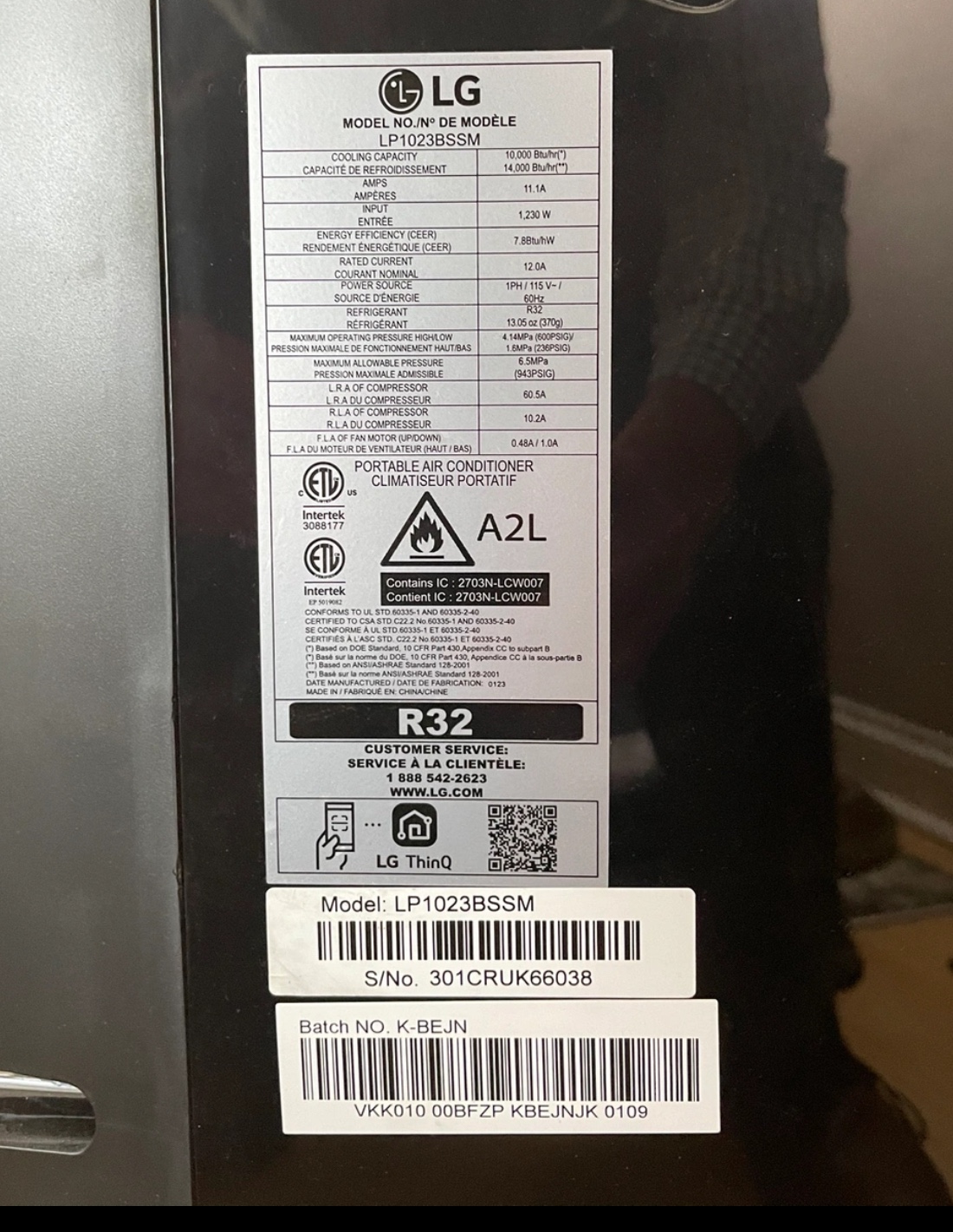 Portable air conditioner - photo 3