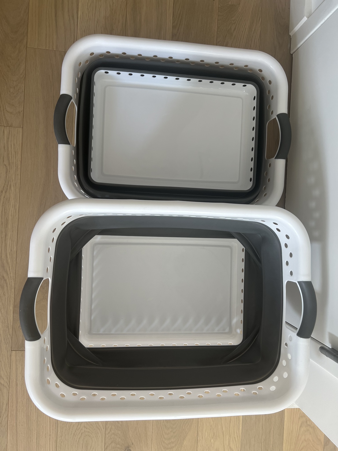Collapsable laundry basket - photo 2