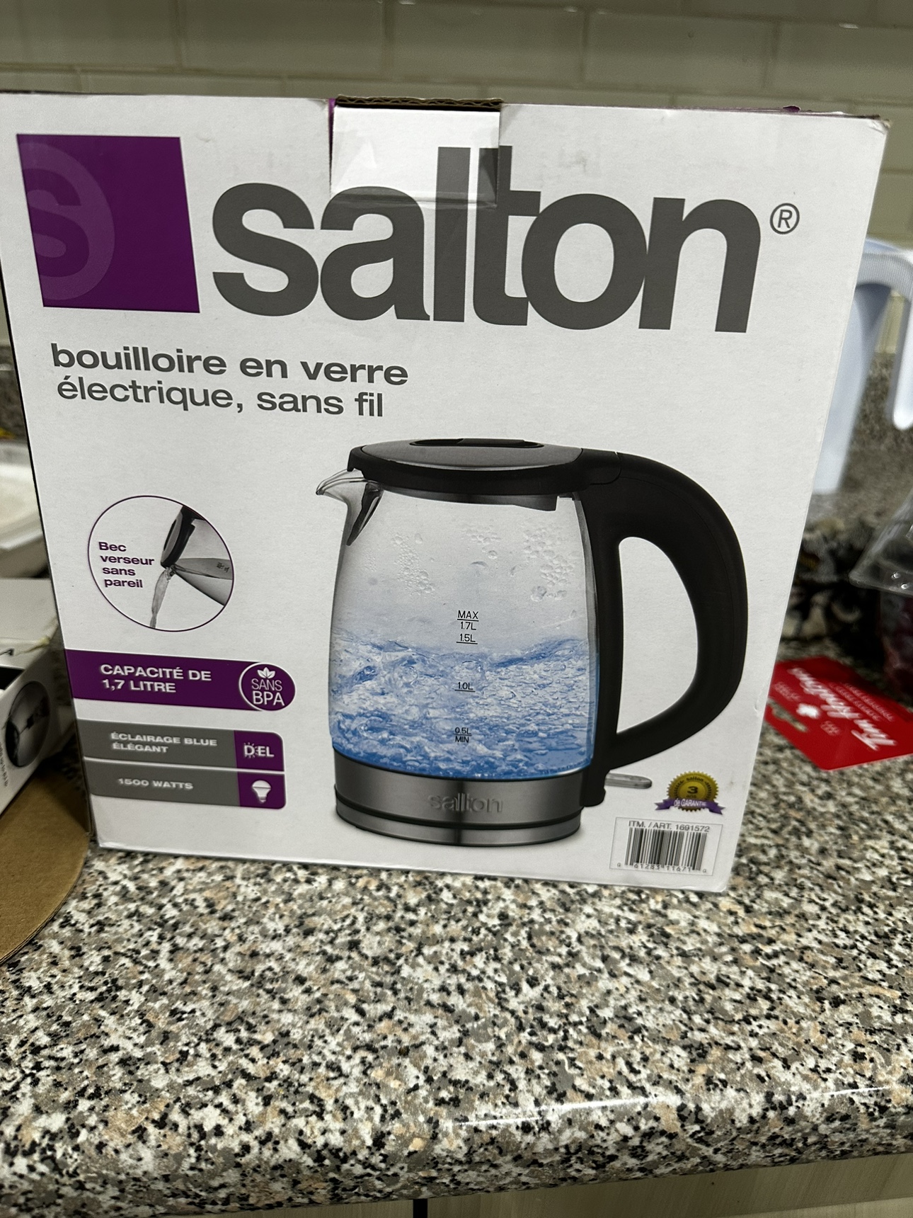 Salton electric kettle - photo 2