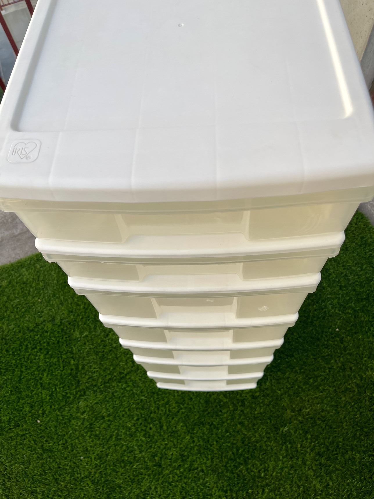 Clear Plastic 7 Drawer Organization Storage Tower - photo 4