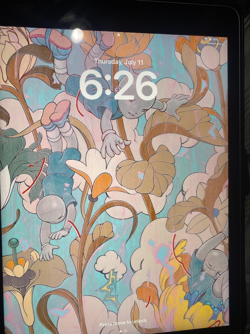 9th Generation IPad 64GB with case and Apple Pencil