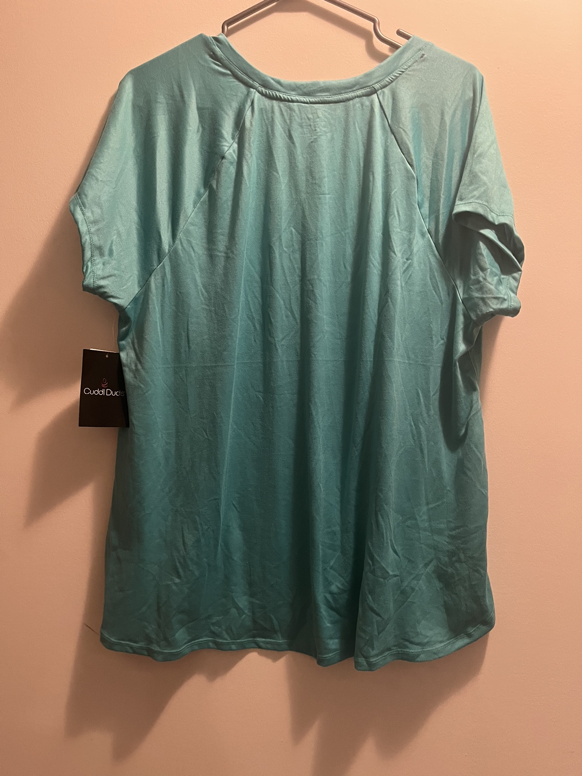 NEW Cuddl Duds Womens 3-pc Jade Print Pajama Set image indicator(3)