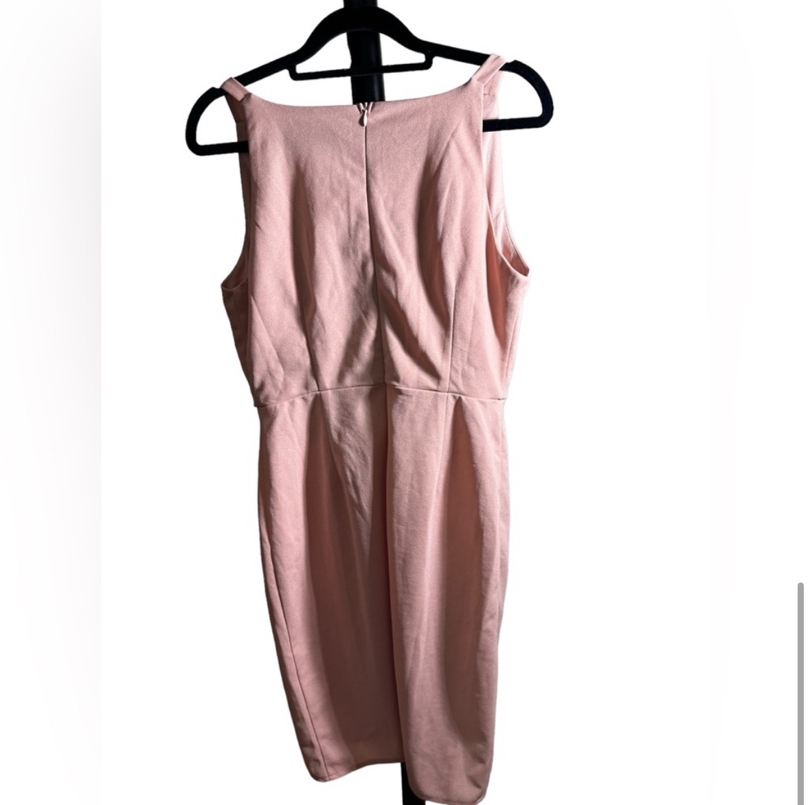 ⚽️NWT Bodycon Sleeveless Deep V Neck Wrap Mini Dress image indicator(7)