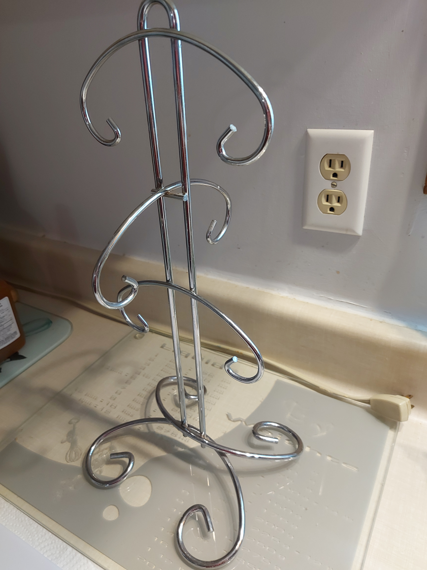 Coffee Mug Rack Holds 6 thumbnail
