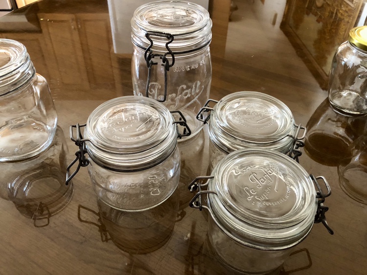 Le Parfait,  made in France —-  “Clip Top Jars” in NE YEG image indicator(8)