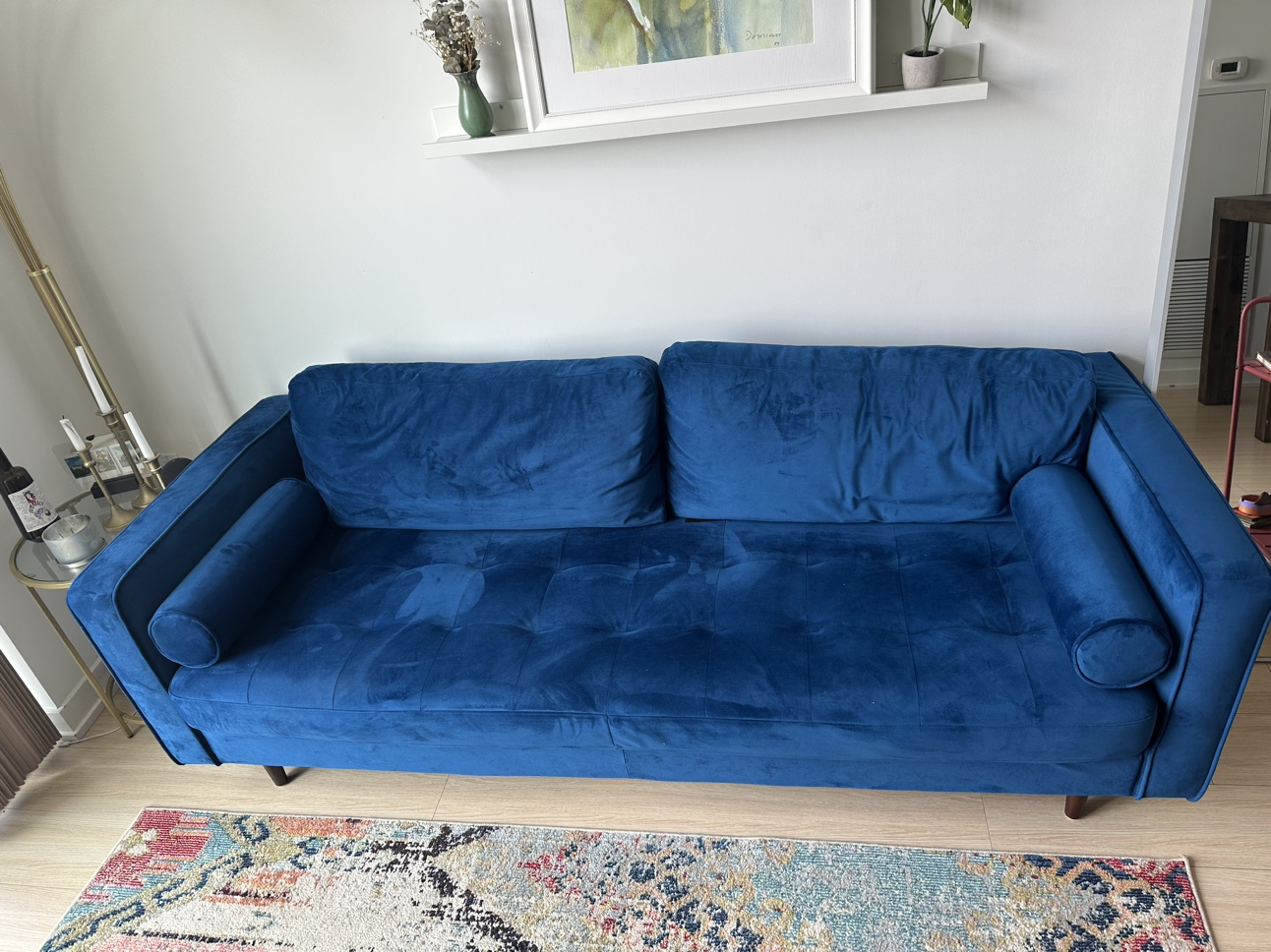 3 places couch - photo 3