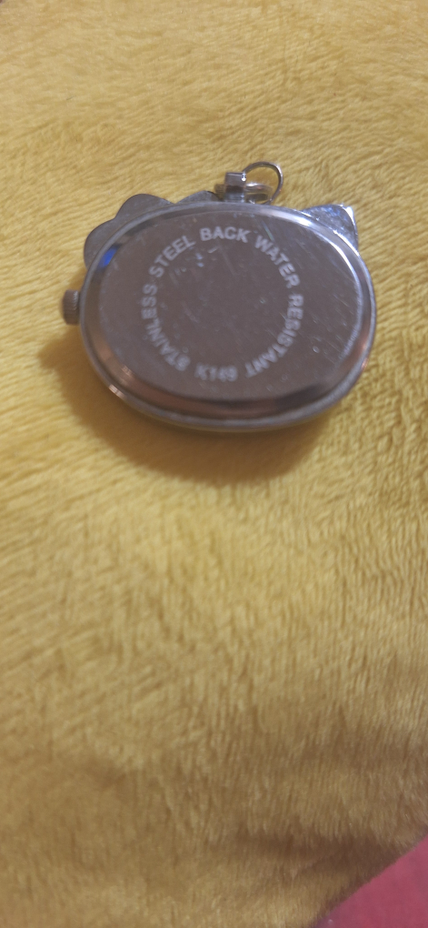 ⚽️Black Hello Kitty Style Watch Pendant image indicator(2)