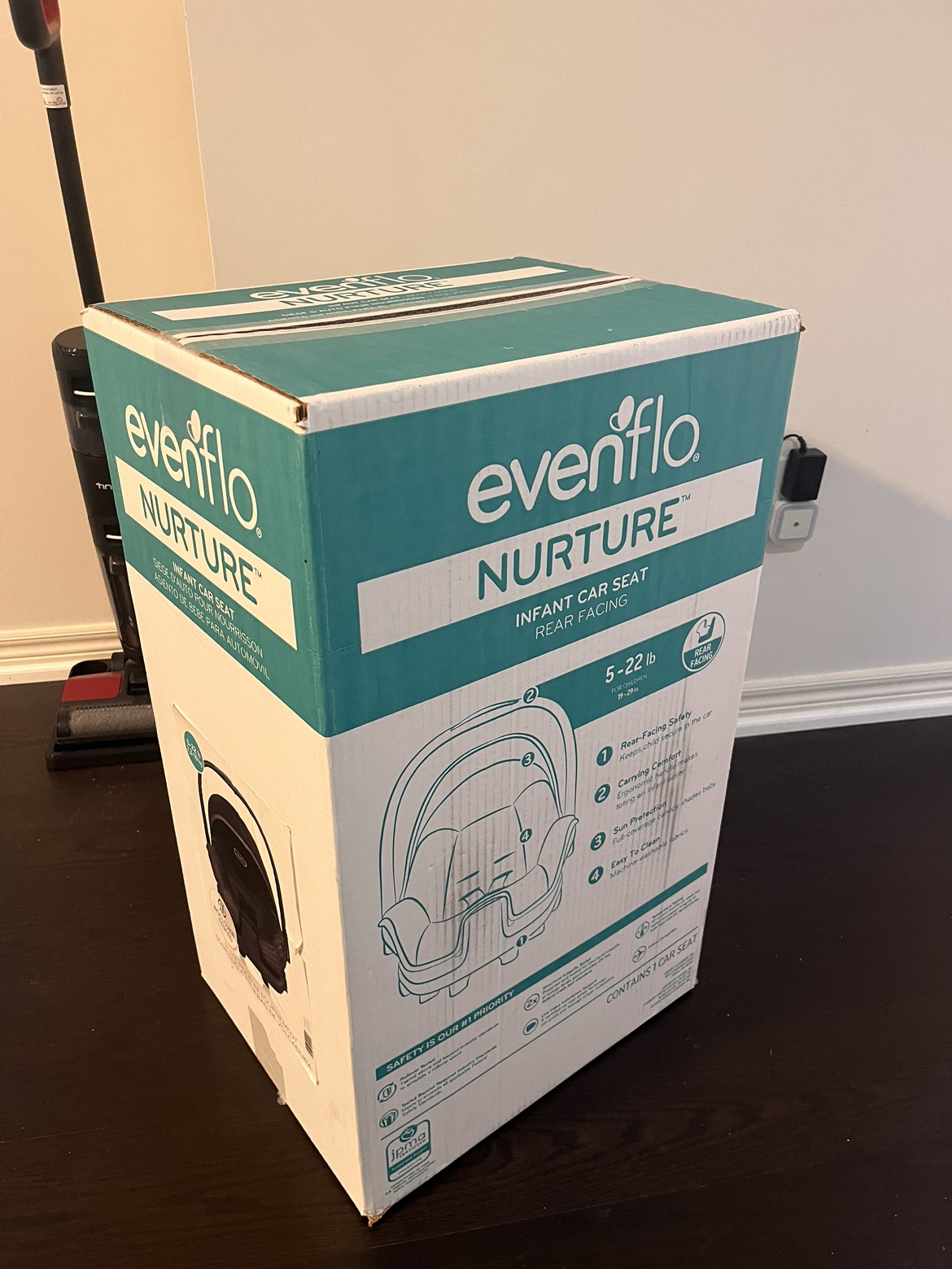 EvenFlo Infant Car Seat Basket with Base (New)