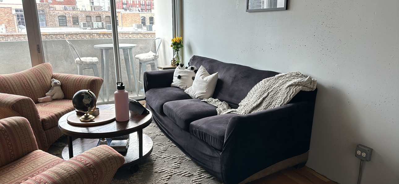 Free 3 seater couch with queen size mattress inside - photo 2