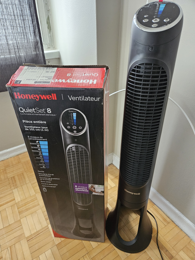 Honeywell 8 speed tower fan