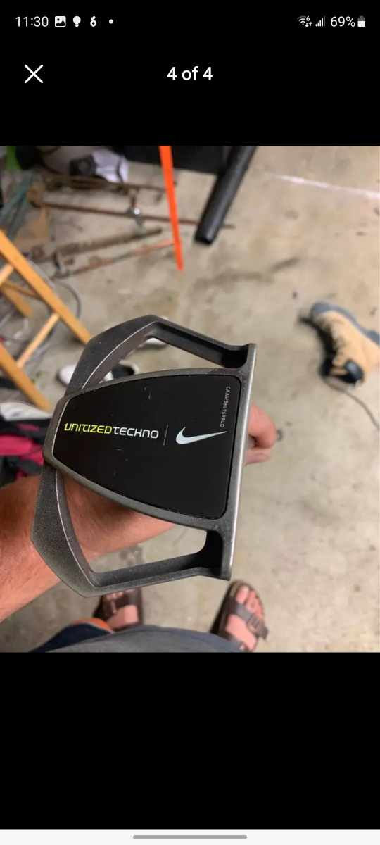 left hand Nike unidize putter