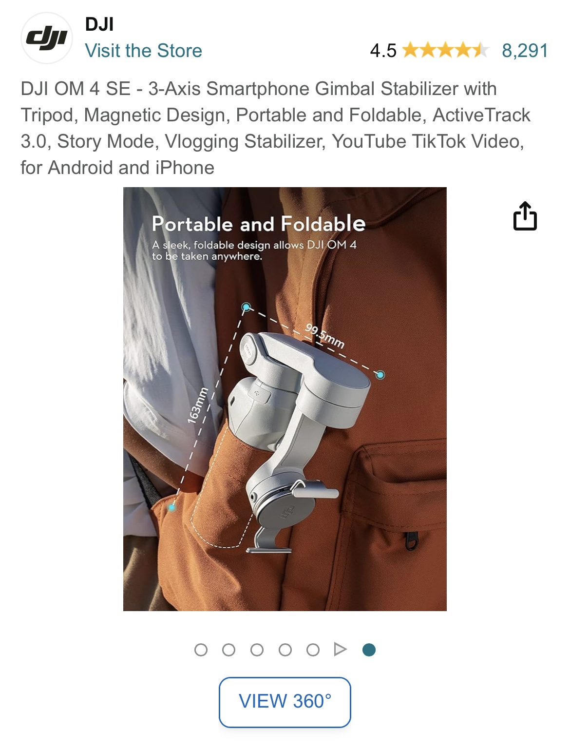 Smartphone Gimbal Stabilizer - photo 3