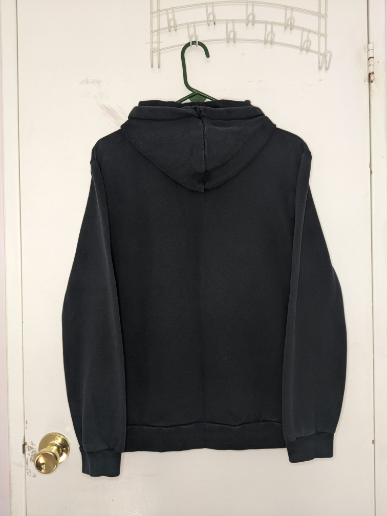 ⚽ Puma Men's Activewear Black Essentials Medium Pullover Hoodie image indicator(2)