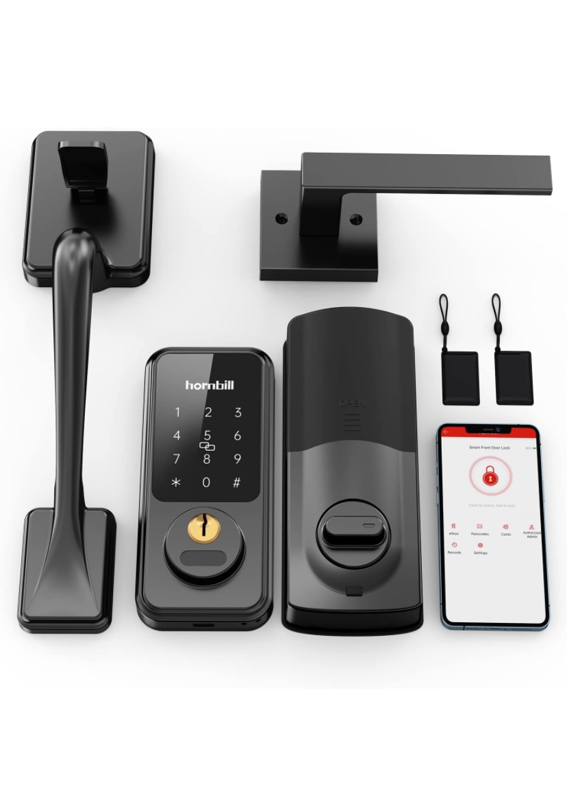 Hornbill Smart Front Door Lock Set