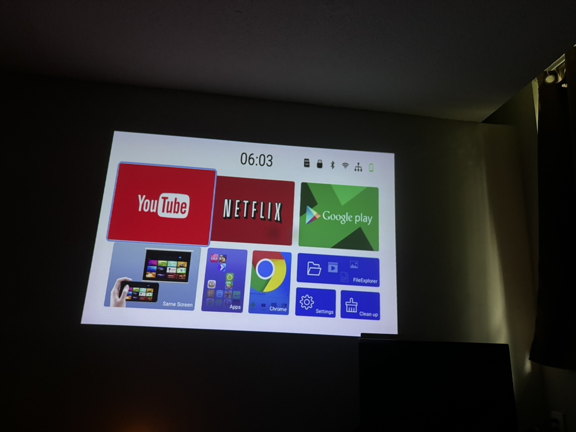 Mini projector image indicator(7)