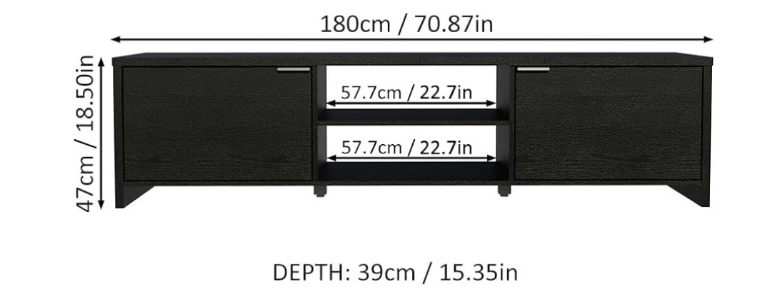 TV stand, and media cabinet. image indicator(5)