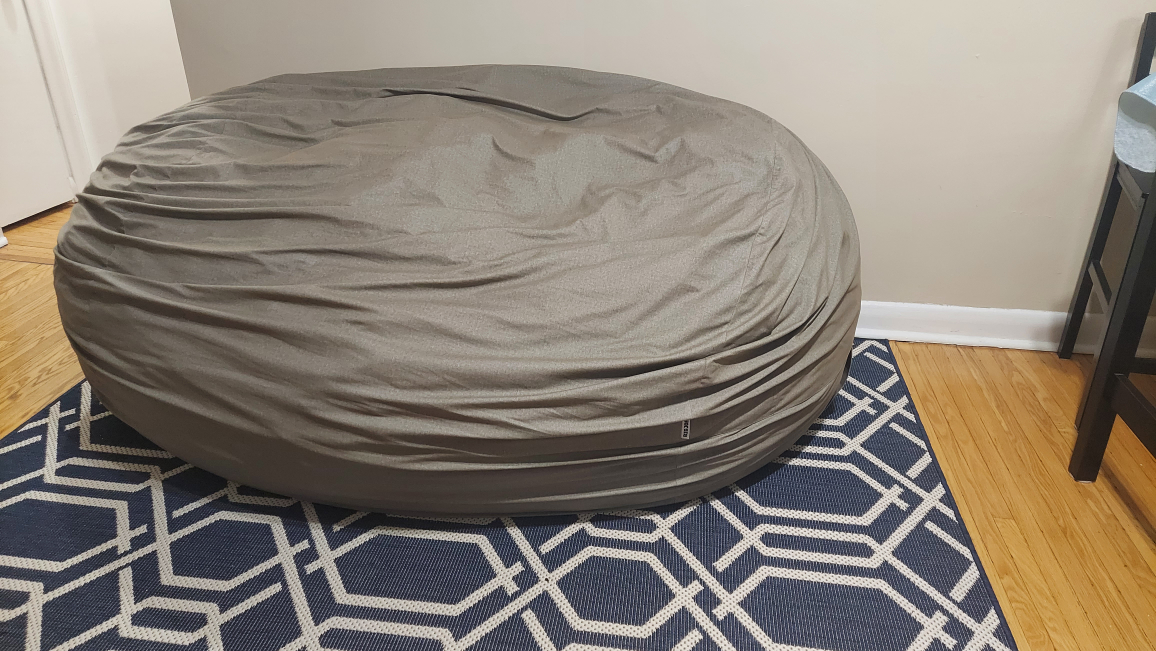 Six foot Big Joe memory foam filled bean bag.