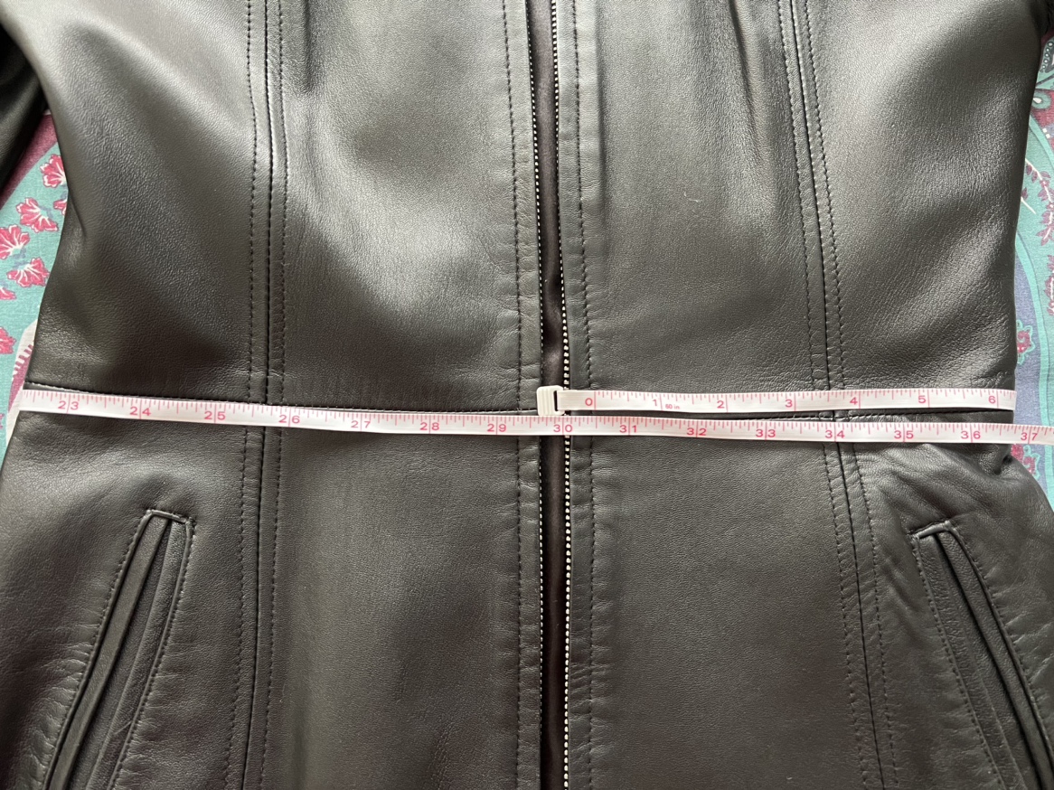 Leather jacket - photo 3
