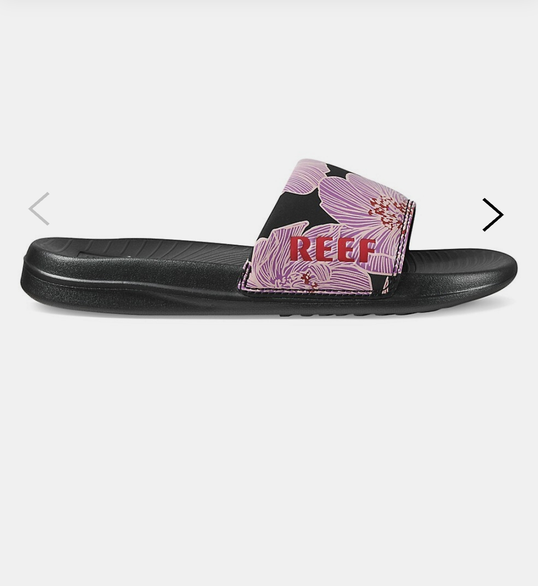 🌺 Reef Water Friendly Floral Slides Size 7 thumbnail