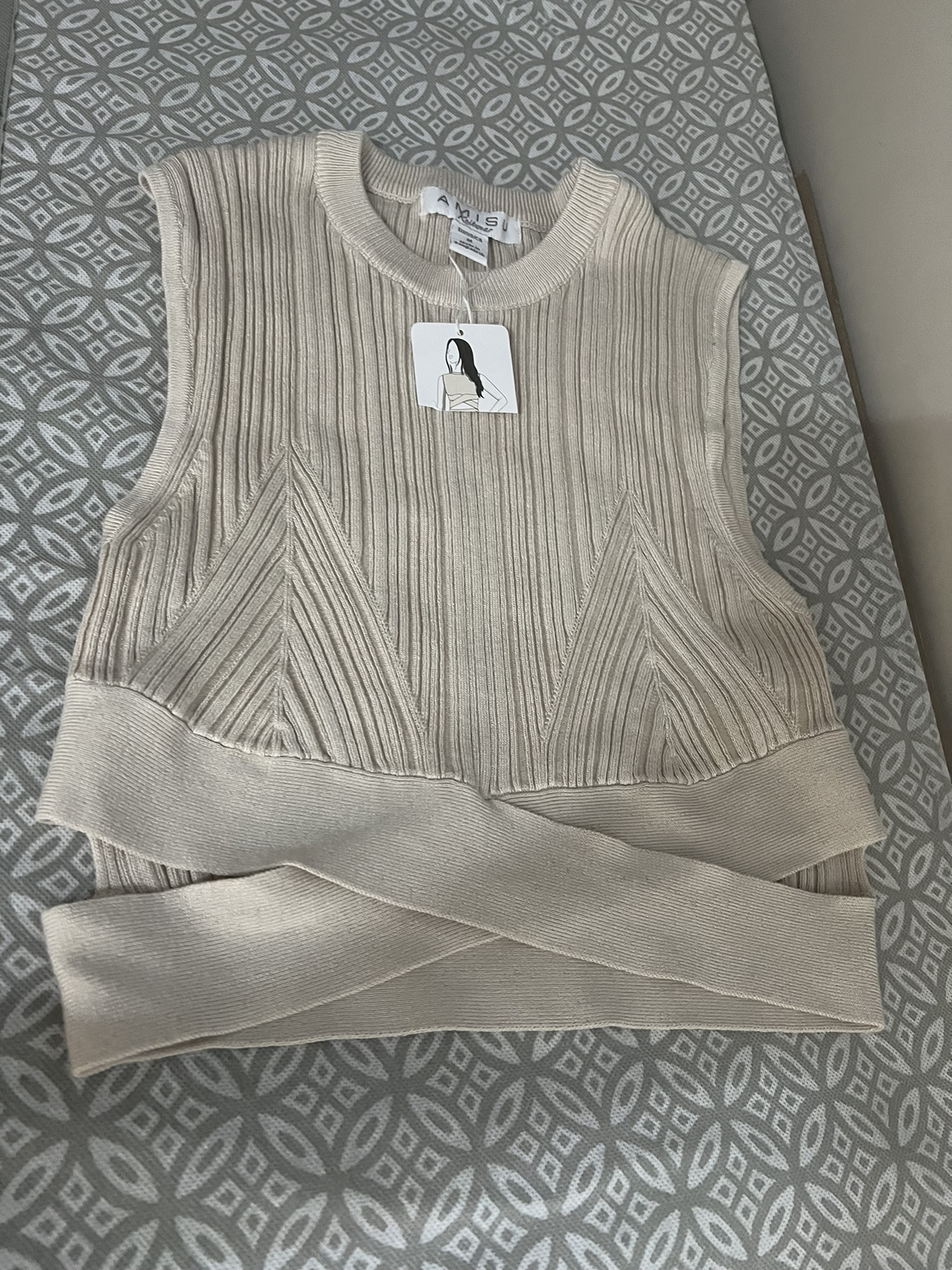 Crop top white - photo 3