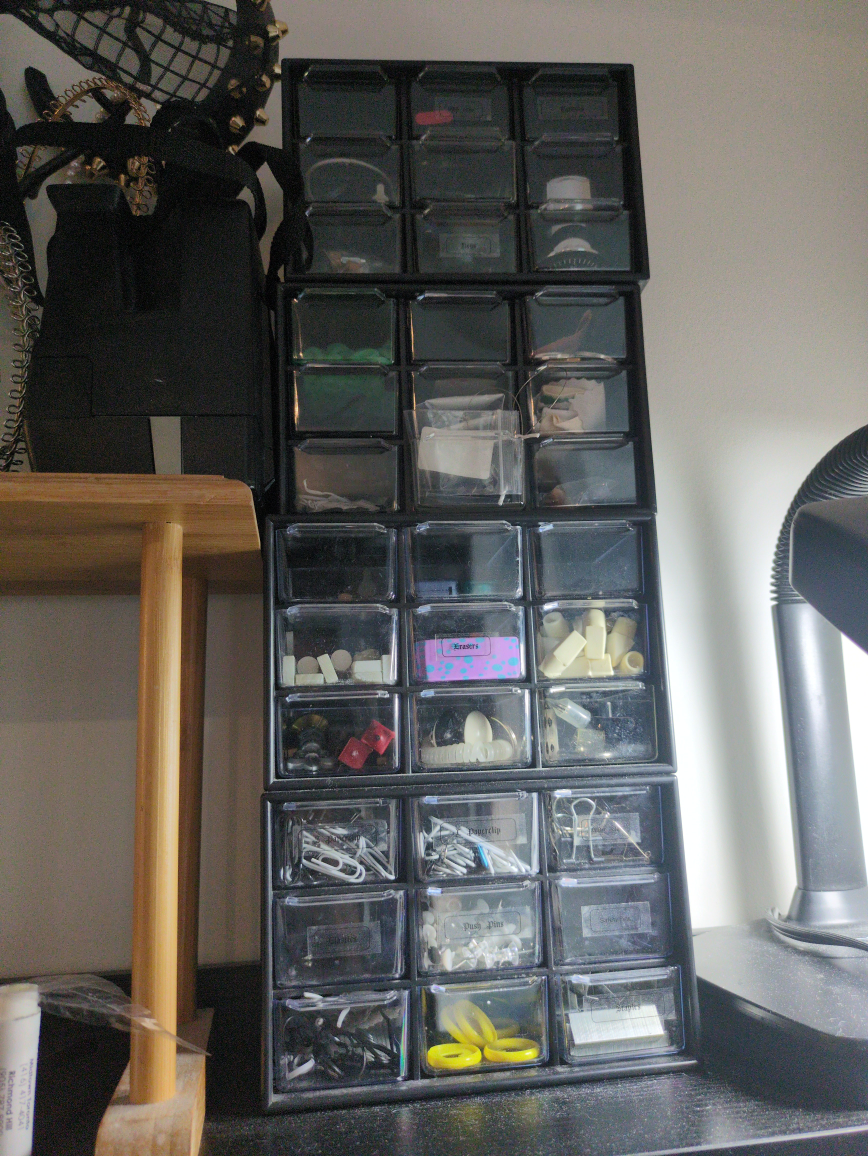 4 stackable drawer organizers thumbnail