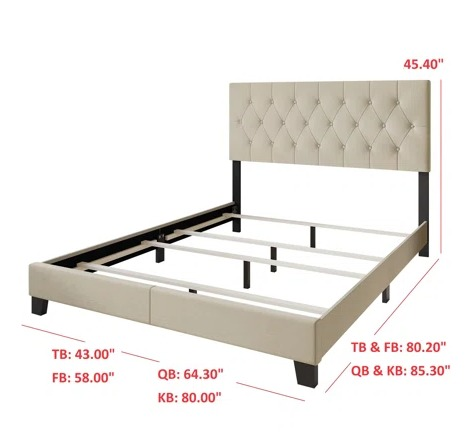 New Queen size Bed Frame - photo 2