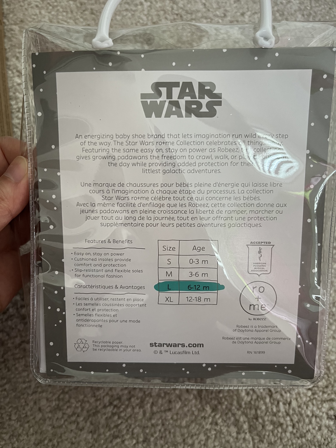 Star Wars Grogu Snap Booties image indicator(2)