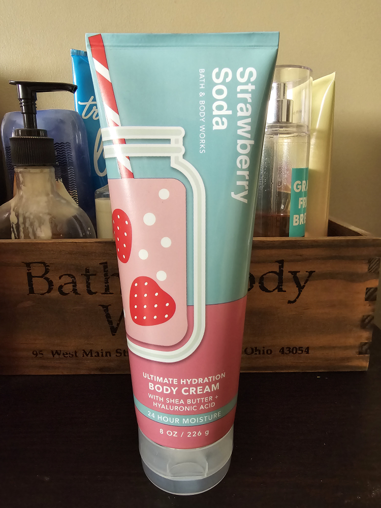 Bath and body works body cream.