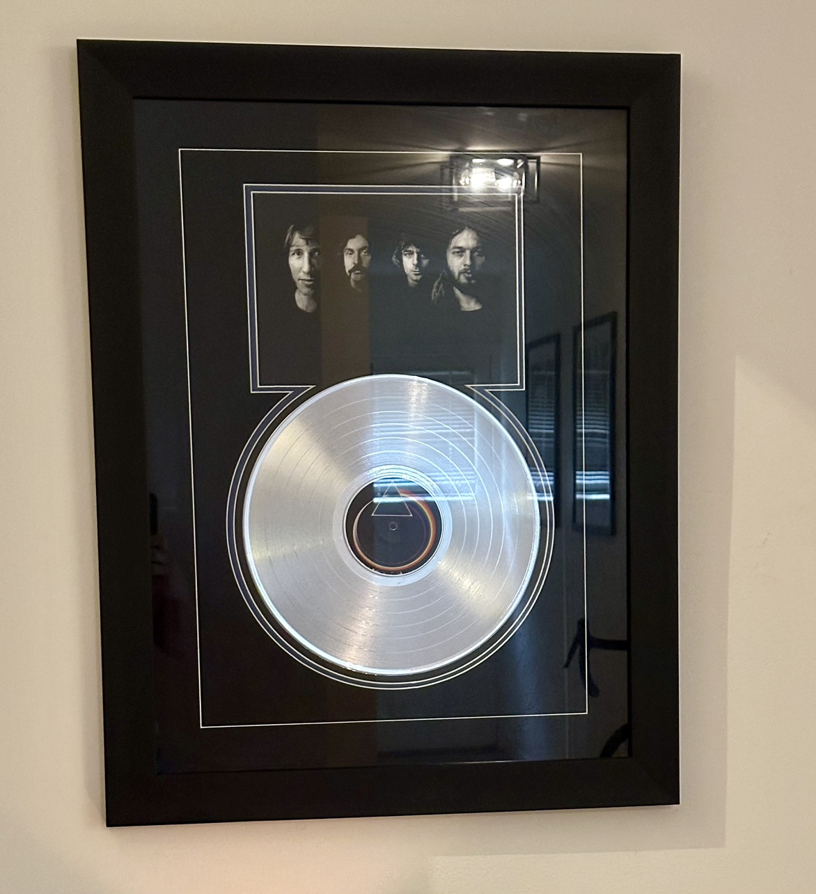Pink Floyd Commemorative Framed Record