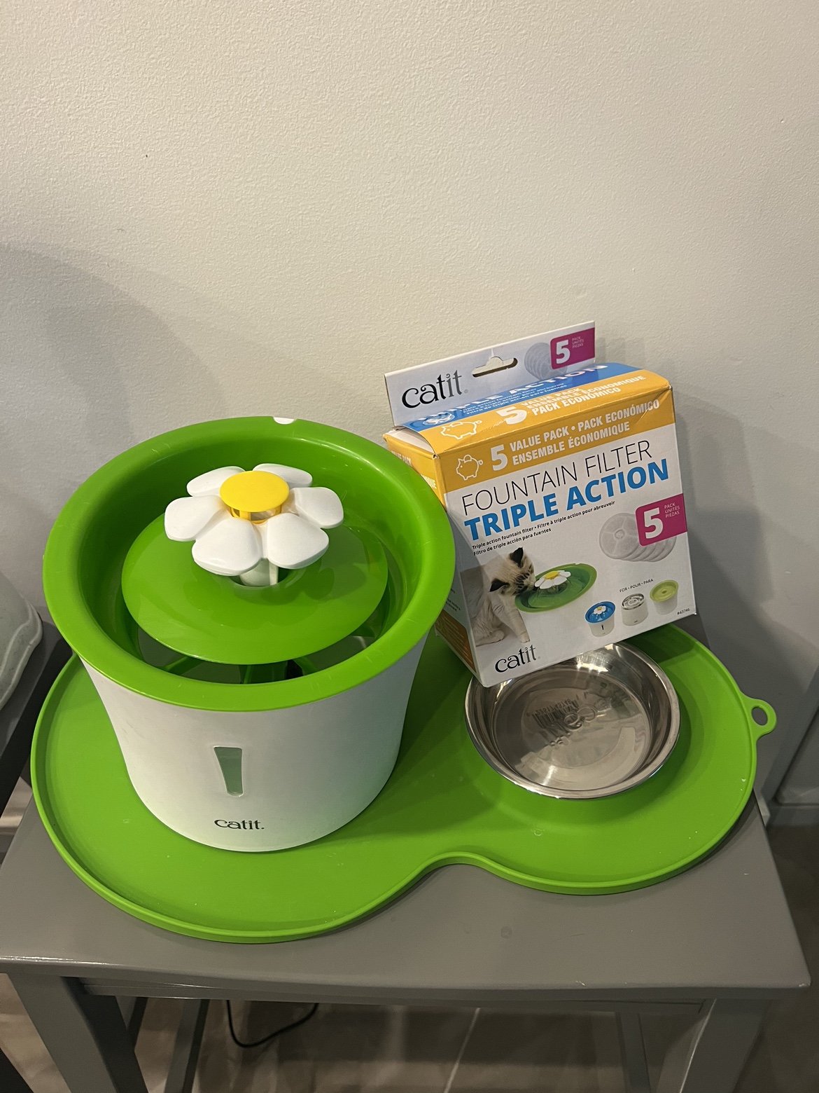 Cat Fountain with 4 new filters
