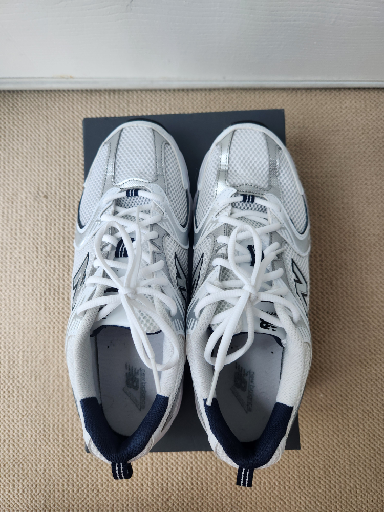 💥New Balance💥530 White with Natural Indigo Men US 9 - photo 2