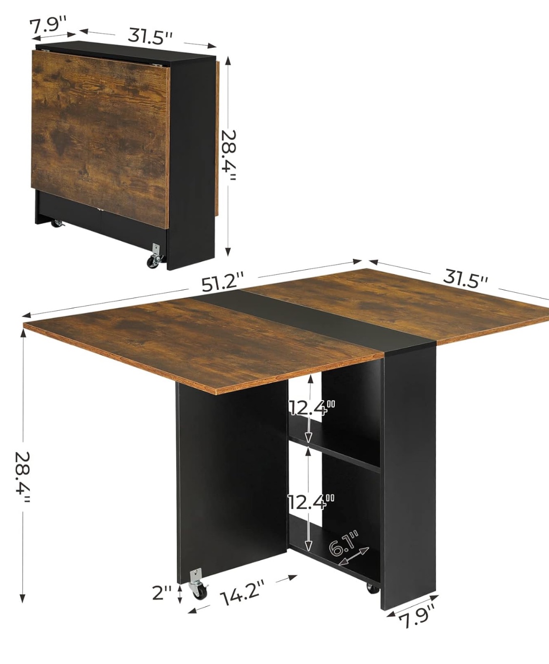 Foldable table - photo 3