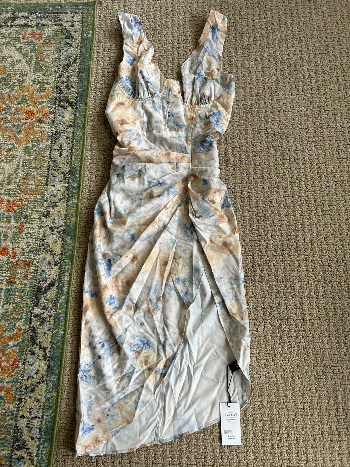 Corset floral dress - photo 2
