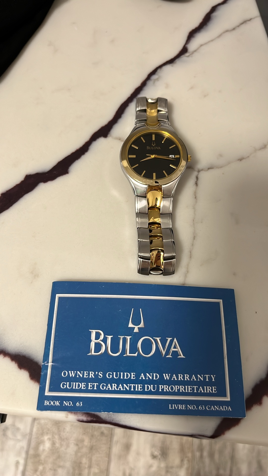 Bulova wrist watch