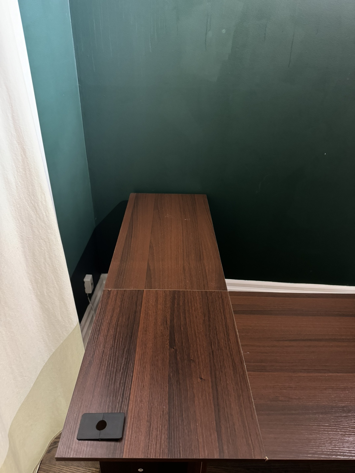 Wooden L-Shaped Desk - photo 3
