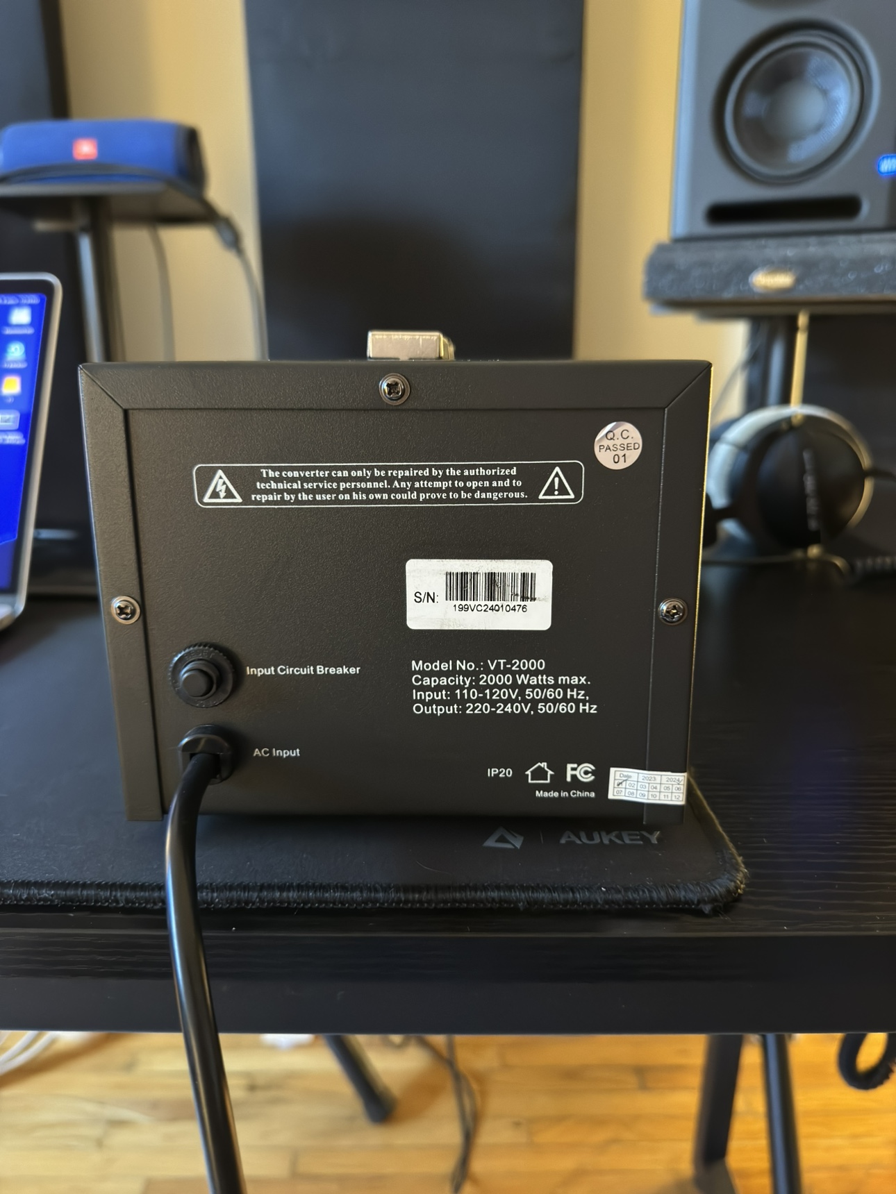 SEYAS voltage converter 1500w - photo 2