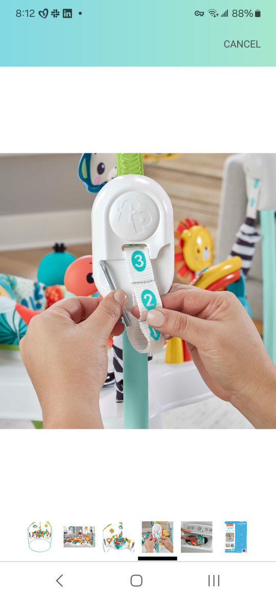 Fisher-Price Jumperoo Baby Activity Center - photo 3