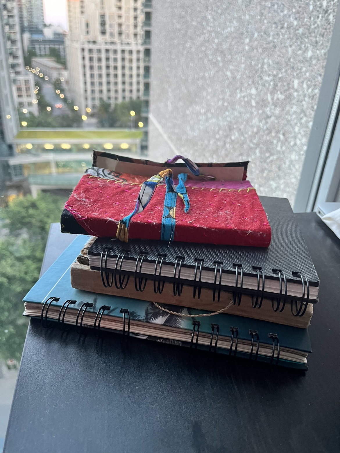 Empty notebooks