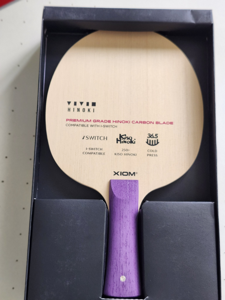 Xiom Vivid Table Tennis Racket (No Rubber) - photo 2