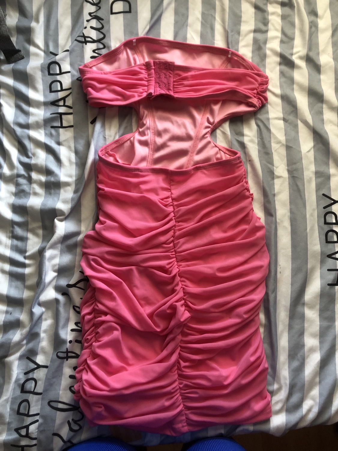 S size pink short dress image indicator(2)