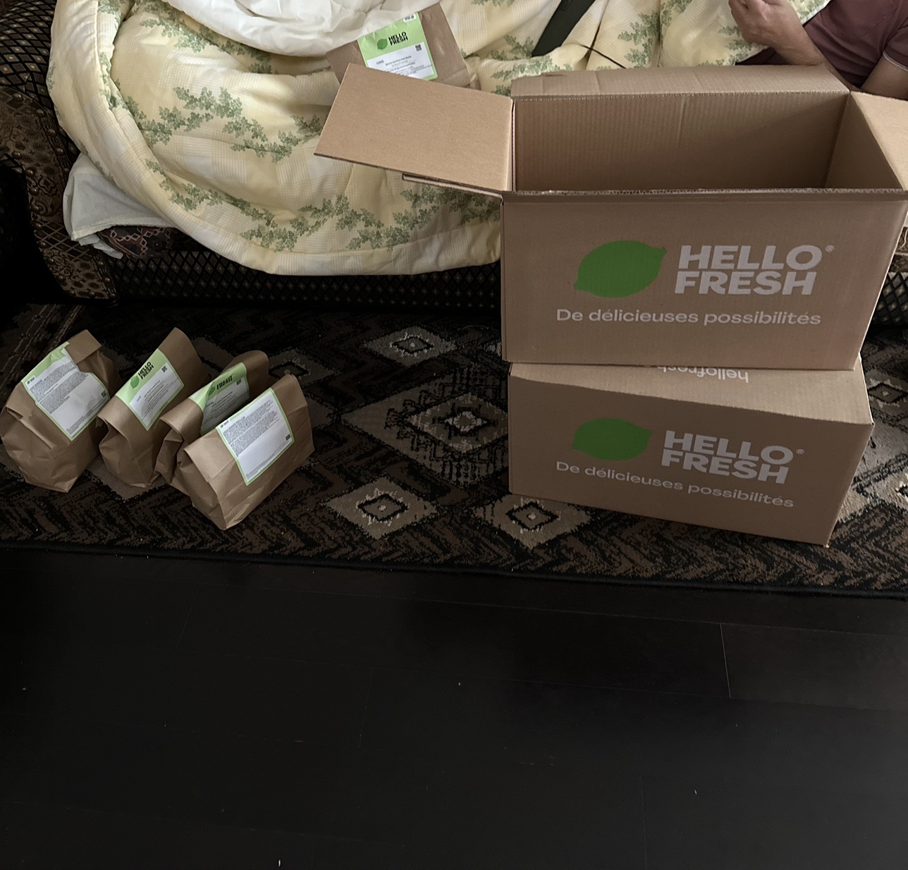 5 Meal Kits: Includes Vegetables, Fruits, And Meat #freecycle