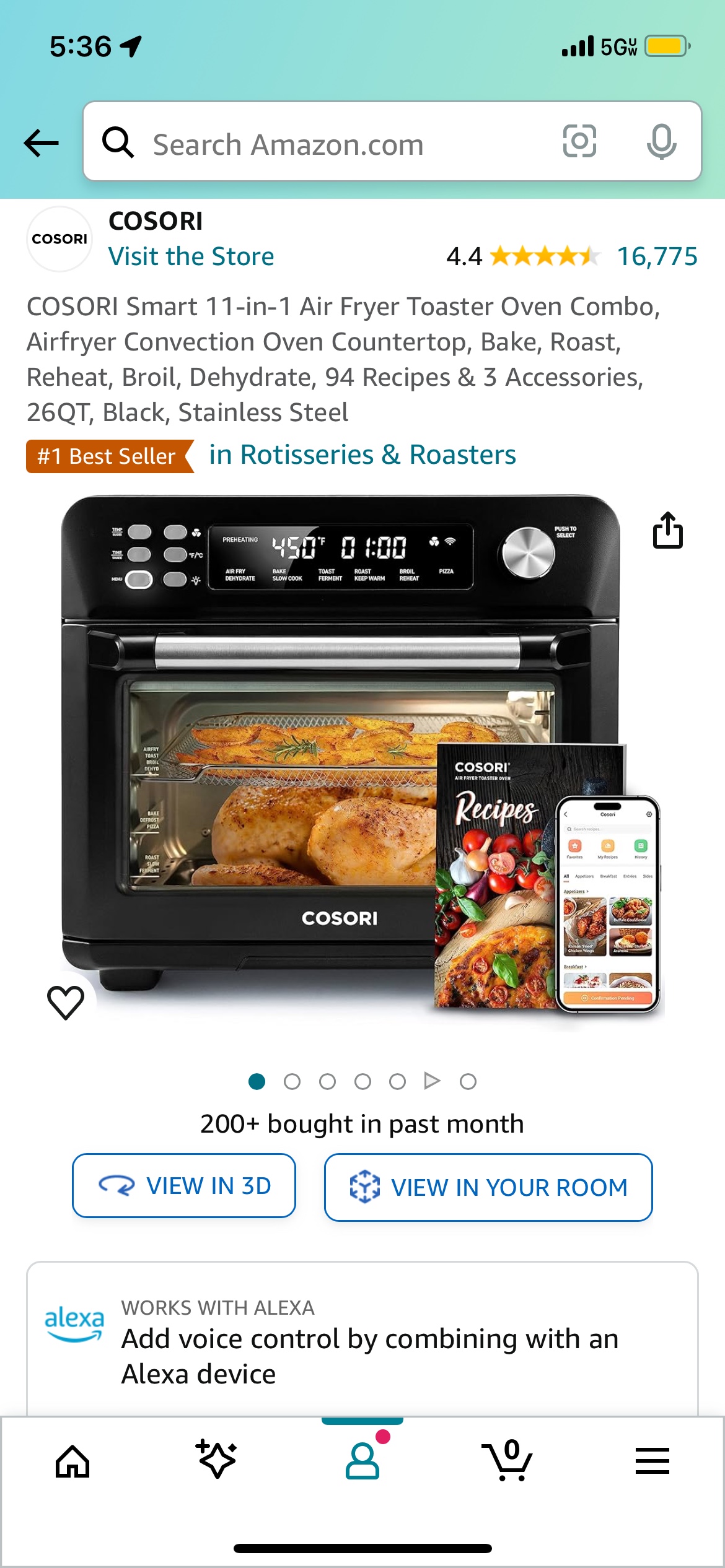 Air Fryer Combo