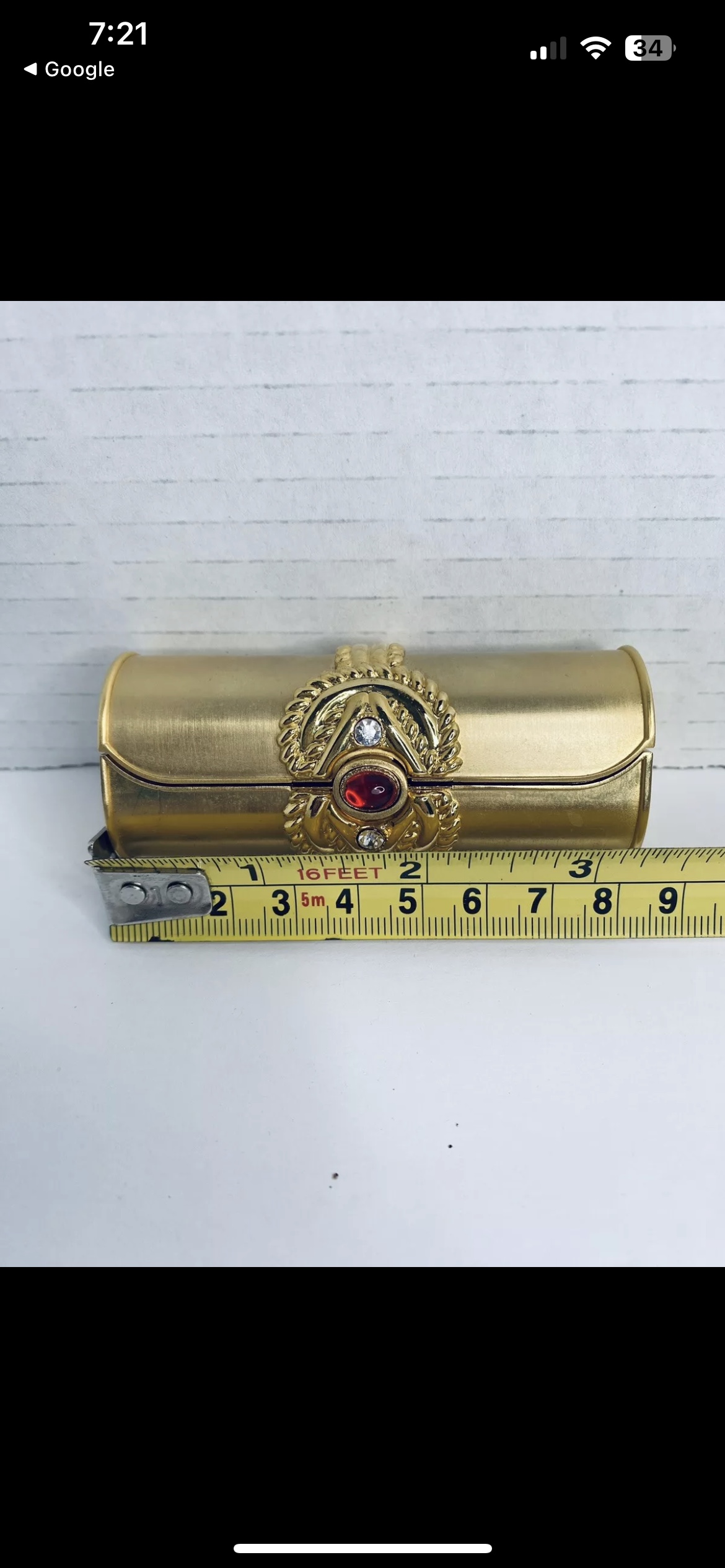 Vintage Princess Marcella Borghese Lipstick Case With Mirror - photo 3